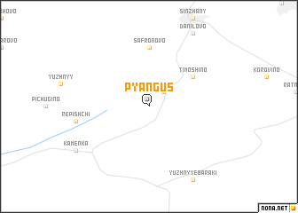 map of P\