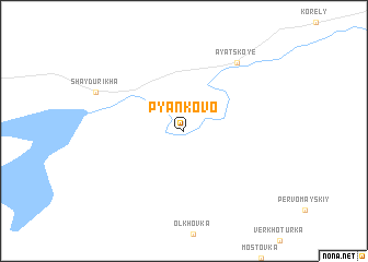 map of P\