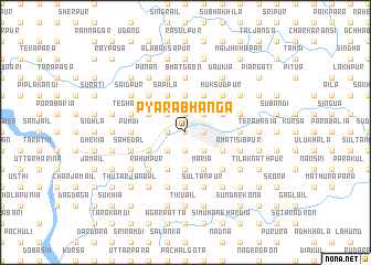 map of Pyārābhānga