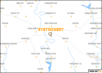 map of Pyatnichany