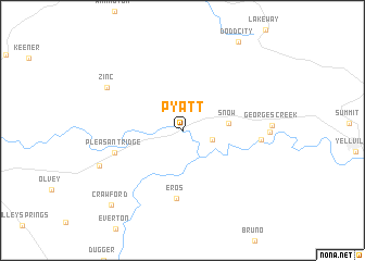 map of Pyatt