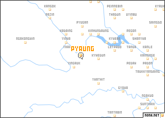 map of Pyaung