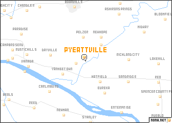 map of Pyeattville