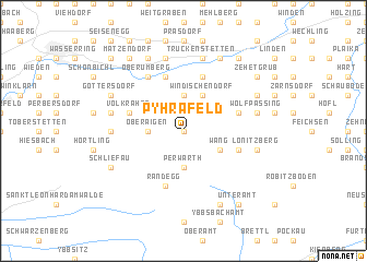 map of Pyhrafeld