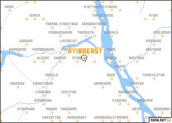 map of Pyiba East