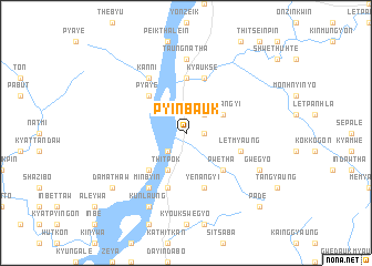 map of Pyinbauk