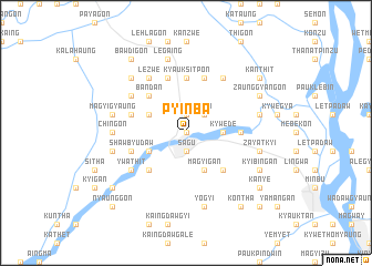 map of Pyinba