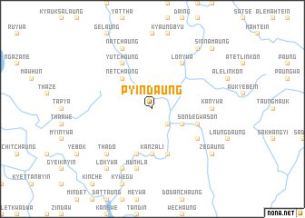 map of Pyindaung