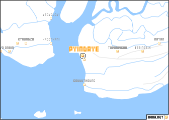 map of Pyindaye