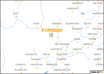 map of Pyinma-don