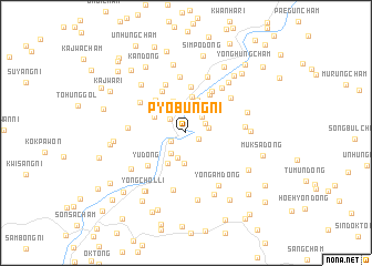 map of P\