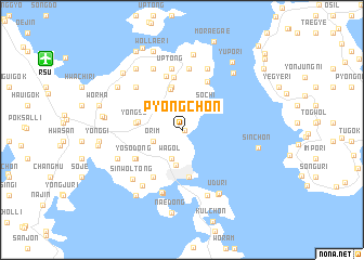 map of P\