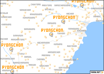 map of P\