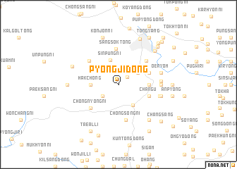 map of P\