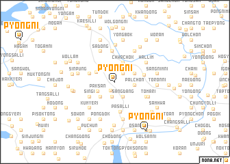 map of P\