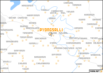 map of P\