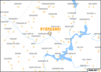 map of P\