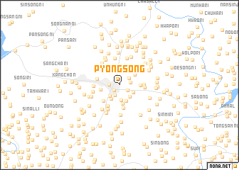 map of P\