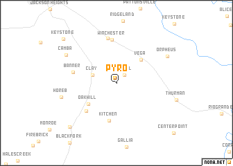 map of Pyro