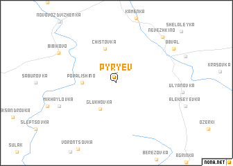 map of Pyr\