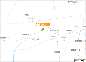 map of Qabārah