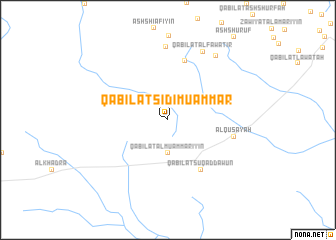 map of Qabīlat Sīdī Mu‘ammar