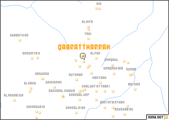 map of Qabrat Tharrah