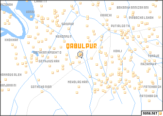 map of Qabūlpur