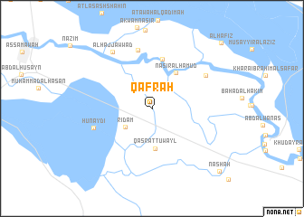 map of Qafrah