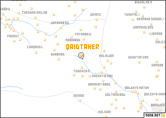 map of Qāʼīd Ţāher