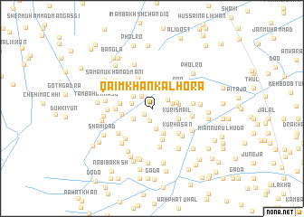 map of Qāim Khān Kalhora