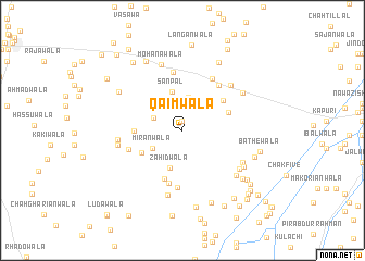 map of Qāimwāla