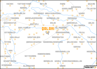 map of Qalamī