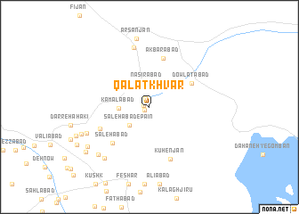 map of Qalātkhvār