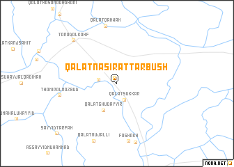 map of Qal‘at Nāşir aţ Ţarbūsh