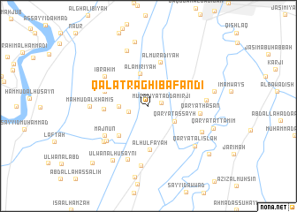 map of Qal‘at Rāghib Afandī