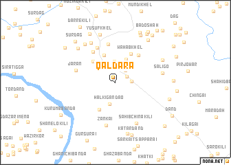 map of Qāldara