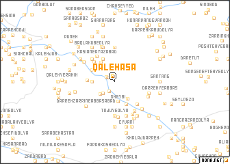 map of Qal‘eh Āsā