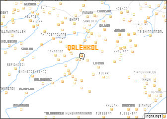 map of Qal‘eh Kol