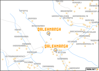 map of Qal‘eh Margh