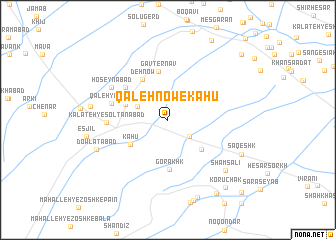 map of Qal‘eh Now-e Kāhū