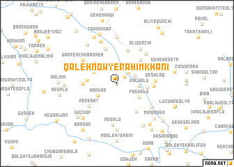 map of Qal‘eh Now-ye Raḩīm Khānī