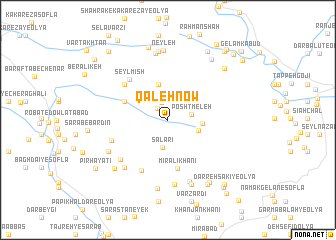 map of Qal‘eh Now