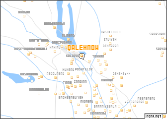 map of Qal‘eh Now