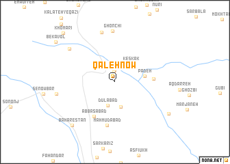 map of Qal‘eh Now