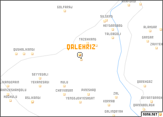 map of Qal‘eh Rīz