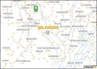 map of Qal‘eh Sarā