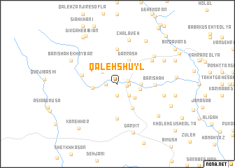 map of Qal‘eh Shūyl