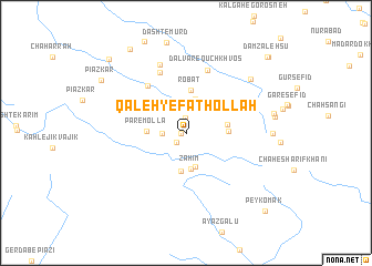 map of Qal‘eh-ye Fatḩollāh