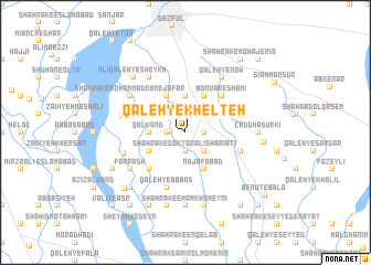 map of Qal‘eh-ye Khelţeh